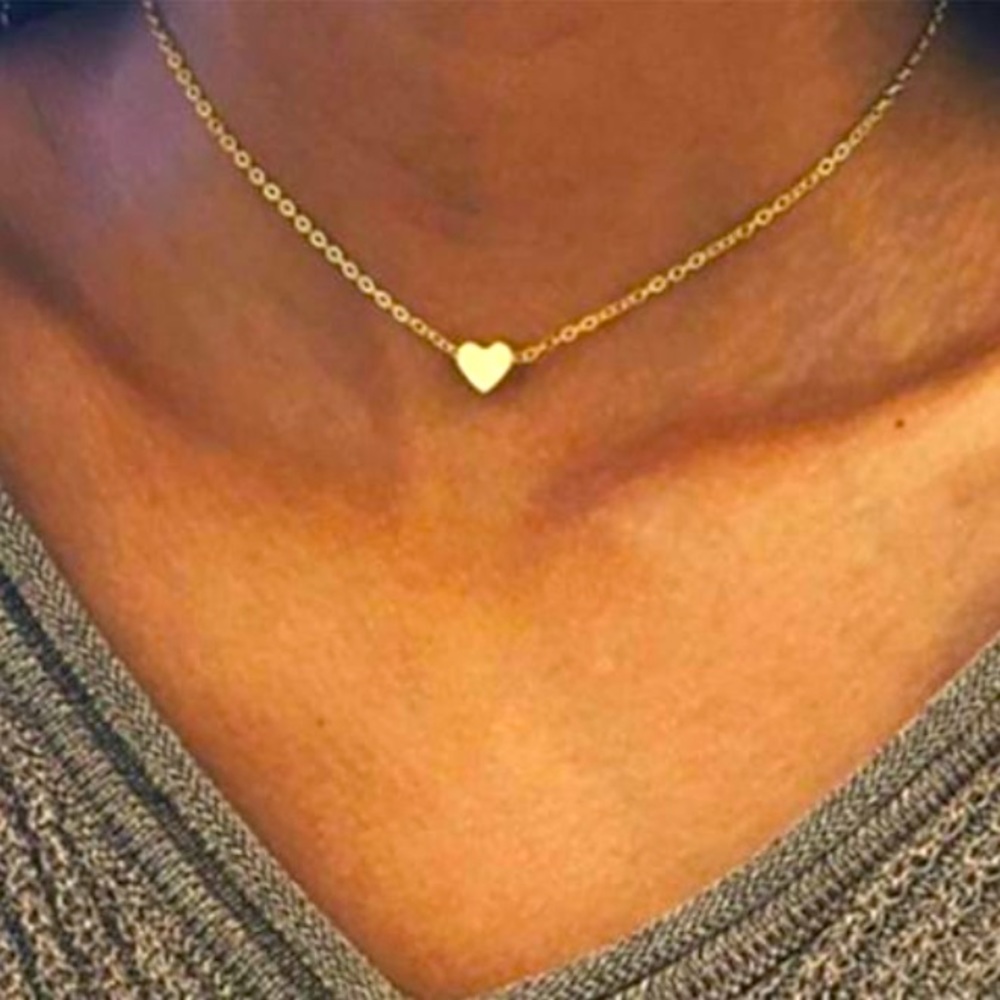 🌟🆕Dainty Gold Heart Necklace